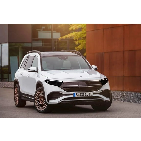 For The BlingLights Protective Tinted Headlight Film Covers for Mercedes-Benz EQB