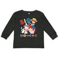 thumbnail image 3 of Inktastic Farmer Tractor EIEIO Big Bro Boys Long Sleeve Toddler T-Shirt, 3 of 5