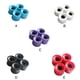 thumbnail image 5 of Paquete de 4 ruedas de monopatín Greeniant de PU color rojo, 5 of 6