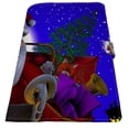 thumbnail image 2 of PKQWTM Santa Claus On A Rooftop Book Cover Book Protector Book Sleeve Book Pouch Book Bag 6x9 inch, 2 of 4