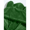 thumbnail image 6 of Momasggi Mens Fuzzy Sherpa Hoodies Funny Bear Ears Hooded Sweatshirts Soft Comfy Long Sleeve Pullover Tops Warm Fall Winter Fleece Hoodie with Pockets Green XL, 6 of 9