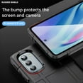 thumbnail image 4 of Super Shock Resistant for Motorola Moto G51 5G Case,Heavy Duty Shockproof Military Grade Drop Tested Case Super Sturdy Bumper Rugged Hard Phone Cover for Motorola Moto G51 5G HD Black, 4 of 14