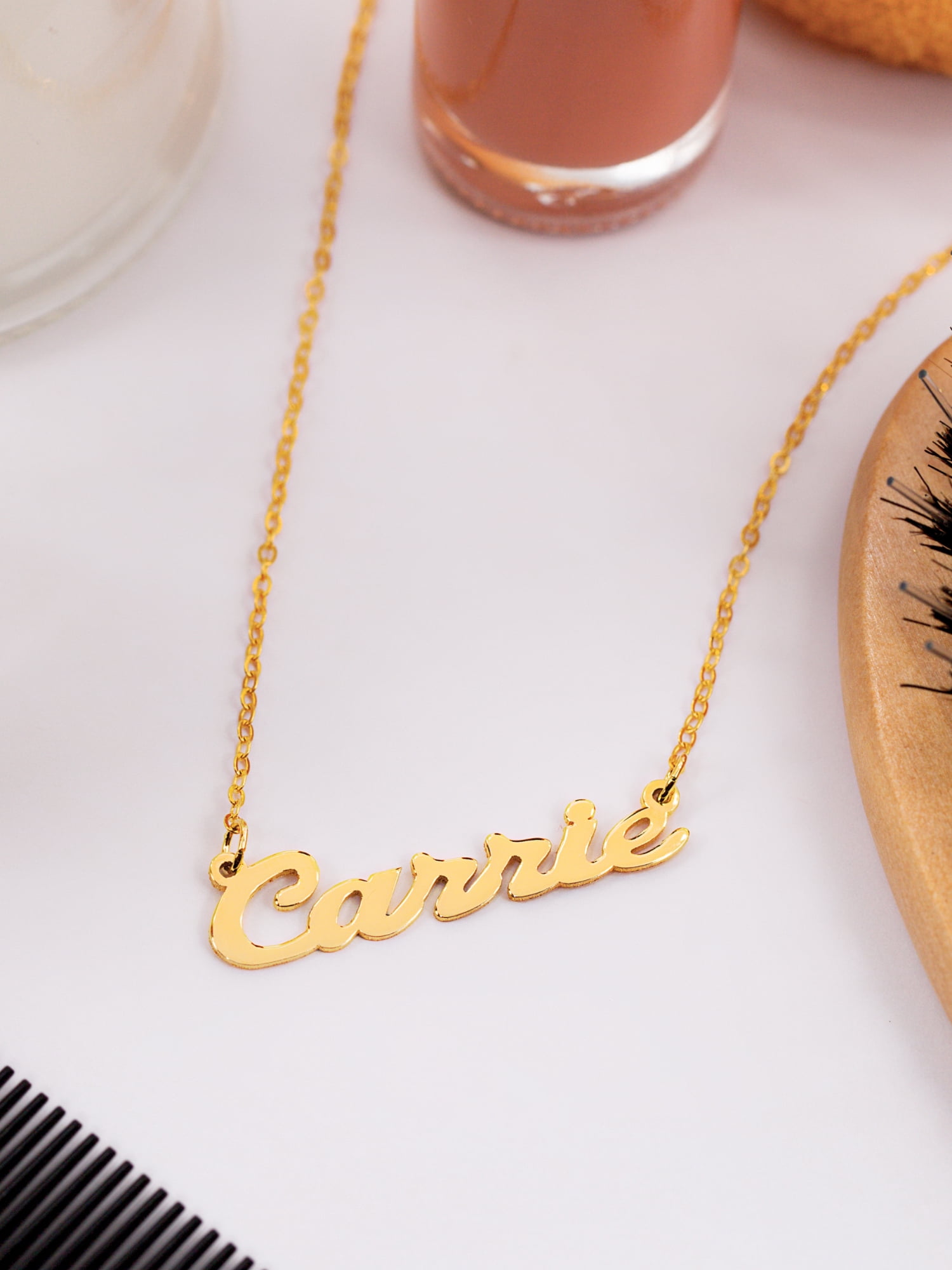 Personalized Script Name Necklace