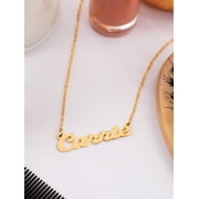Personalized Script Name Necklace