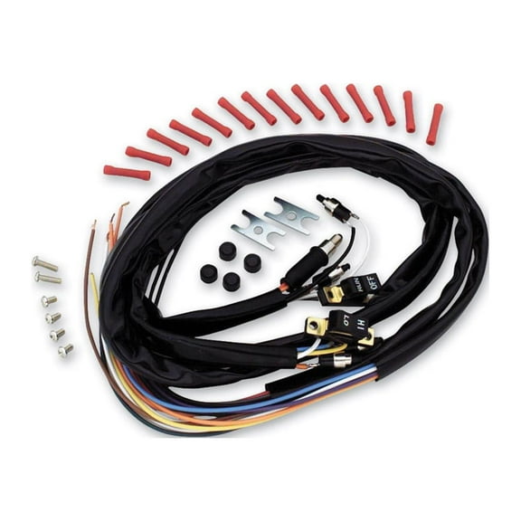 Bikers Choice Late Style Black Handlebar Switch Kit for 2007-2010 Harley Davids