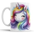 thumbnail image 2 of Taza  de cafe  unicornio  para te con asa, 2 of 2