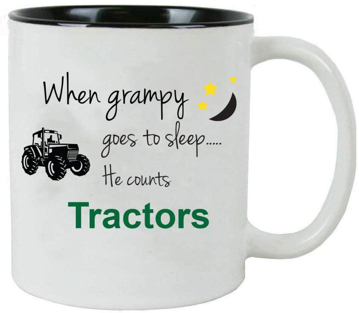 Id Rather Be On My Tractor Farmer,Farming Lovers Gift Black Mug Tank Top