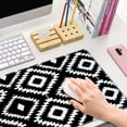 thumbnail image 6 of Desk Mat Large Mouse Pad, Black White Geometric Aesthetic XL Mouse Pad Extended Full Desk Gaming Mousepad XL Long Keyboard Mouse Mat Desk Pad 31.5''''X11.8'''' Desk Accessories for Women Men, 6 of 6