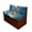 Christmas Fairy Tale Theme, variant on XYZCANDO Christmas Light Strip Design RV Booth Seat Covers Easy to Install RV Dinette Cushion Covers, Soft Scratch-Resistant Camper Cushion Covers