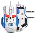 thumbnail image 4 of Hmhnsya G6 Wired RGB Ergonomic Gaming Mouse, 12 Programmable Buttons, 4 of 8