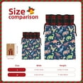 thumbnail image 3 of Sikiie Dinosaur Christmas Gift Bags Drawstring Gift Bags Sacks Drawstring Bag Holiday Linen Xmas Wrapping Bags for Presents Party Gift-Black, 3 of 8