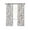 grey, variant on Gray Botanical Blackout Curtains 45 Inches Long for Bedroom, Farmhouse Spring Summer Floral Leaves Thermal Insulated Room Darkening Black Out Window Curtain Panels Grommet Drapes for Living Room
