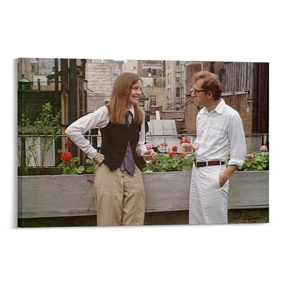 Annie Hall Movie Poster (6) Poster Decorative Painting Canvas Wall Art Living Room Posters Bedroom Painting 16x24inch(40x60cm)