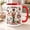 Black, variant on Coffee Mug Nutcracker Christmas Coffee Mug Gift, Red Handle Holiday Drinkware