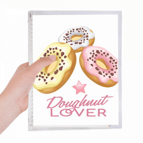 western dessert sweet food notebook loose diary refillable journal statiry