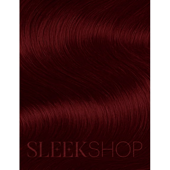 4.56 - 4MR Mahogany Red Brown , Pravana ChromaSilk Permanent Creme Hair Color Dye hair beauty, Pack of 1 w/ Sleekshop Pink Comb