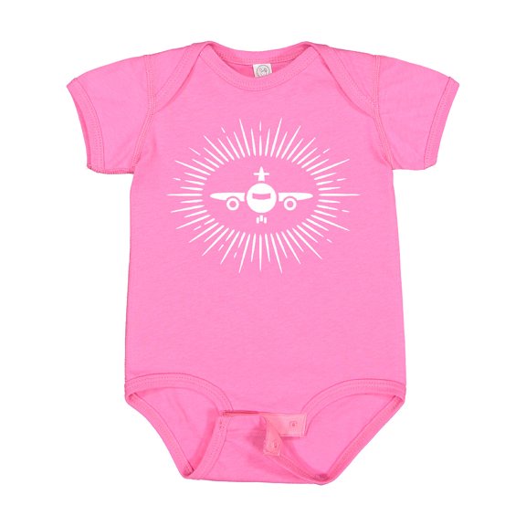 Inktastic Airplane Future Pilot Boys or Girls Baby Bodysuit