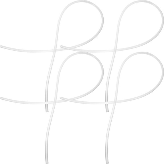 4 Pcs Water Dispenser Hose Drinking Pump Attachment Submersible Pipe Transparent