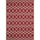 Momeni Baja 8'6" X 13' Tapis de Transition en Rouge – image 1 sur 1