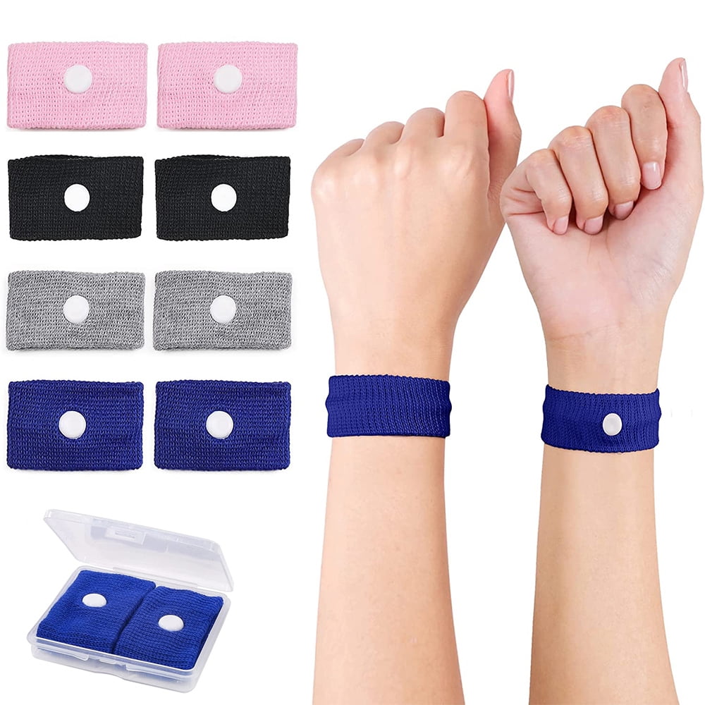 6 PCS Travel Sickness Bands Motion Anti Nausea Sickness Wrist Bands Adults  Children with Acupressure for Sea Car Flying Pregnancy  Walmartcom