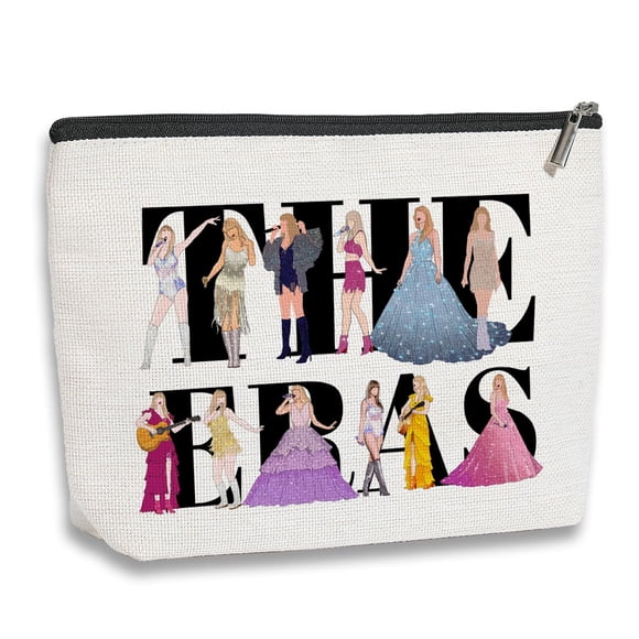 Bolsa de maquillaje Singer kdxpbpz para mujer, regalo para amantes de la música