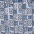 thumbnail image 2 of Zelouf Zs1610H Print Crepe Knit  , Sewing, DIY, Crafts Fabric by the Yard, 424 Blue/mink, 20 Yard, 2 of 2