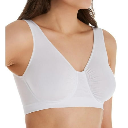 

Women s Rhonda Shear 9299 Ahh Divine Underwire Leisure Bra (White M)