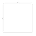 thumbnail image 2 of Off White Pebble 6x6 Uncut Art Mat Board - No Opening - 10 Mats, 2 of 7