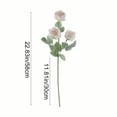 thumbnail image 3 of Artificial 3 Heads Roses Artificial Flower For Home Decoration, 3 of 8
