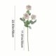 thumbnail image 3 of Artificial 3 Heads Roses Artificial Flower For Home Decoration, 3 of 8