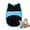 blue, variant on WOHAPY Upgrade 3PCS Pet Hair Removal Glove, Electrostatic Gloves Pet Hair for Cats & Dogs, Reusable Double Sided Efficient Grooming Gloves for Pet Hair