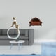 thumbnail image 2 of Estatua de niña, figura de resina, elegante decoración femenina, sofá en miniatura, mueble para casa de muñecas, silla europea, modelo de banco, sofá, 2 of 8