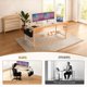 thumbnail image 3 of 47" Wood Computer Desk PC Laptop Study Table Workstation Home Office Furniture, Gray, 3 of 15