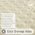 thumbnail image 4 of Alfombrilla de ducha Yimobra, antideslizante, 53 x 53 cm, color beige, 4 of 6
