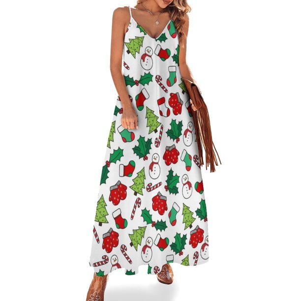 Vestido sin mangas con ambiente navideño Ropa vestidos de novia femeninos para fiestas vestido de novia elegante para invitadas