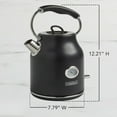 thumbnail image 5 of Chef's Choice Gourmezza 1.7L Electric Kettle, Matte Black, 5 of 9