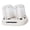 White, variant on PatungKu Twin Compartment Electric Washer Simultaneous Separate Wash Quiet Motor Design