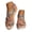 A, variant on YLYL Bohemian Wedge Platform Sandals for Women Jeweled Beaded Open Toe Ankle Strap Summer Beach Shoes