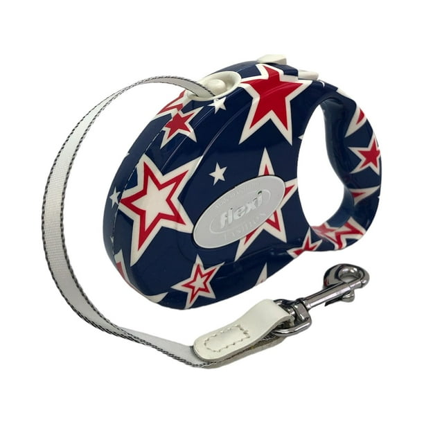 Correa retráctil para perro de 5 metros modelo ladies Stars Flexi Fashion Ladies ( M) Stars