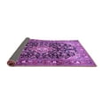thumbnail image 2 of Ahgly Company Indoor Rectangle Medallion Purple Traditional Area Rugs, 8' x 10', 2 of 4