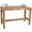 30Lx14.75Wx18.5T Natural, variant on Natural Color  Teak Wood Shower Bench Stool Seat Chair For Inside Shower Provides   Storage  and Organization For Bathroom Accessories