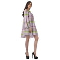 thumbnail image 2 of Moomaya Robe d'Été Dénudée Rose Clair pour Femmes Robe de Plage en Coton avec Manches Cloche - TG, 2 of 5