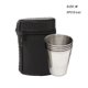 thumbnail image 4 of Eigraketly Juego de 4 tazas de acero inoxidable para exteriores con tapa, bolsa para vasos S Estufas de camping M, 4 of 6