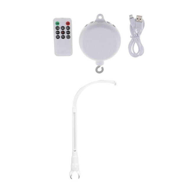 Baby Crib Mobile Bed lder Rotated Arm Bracket with Bell Auto Music Box