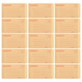 thumbnail image 1 of 200 Pcs Post Office Brown Paper Yellow Envelopes Express Envelopes (Assorted Color), 1 of 4