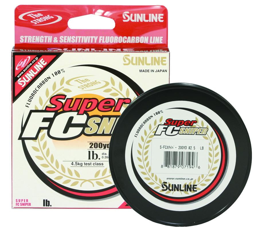Sunline 63038910 Super FC Sniper Fluorocarbon Line Natural Clear