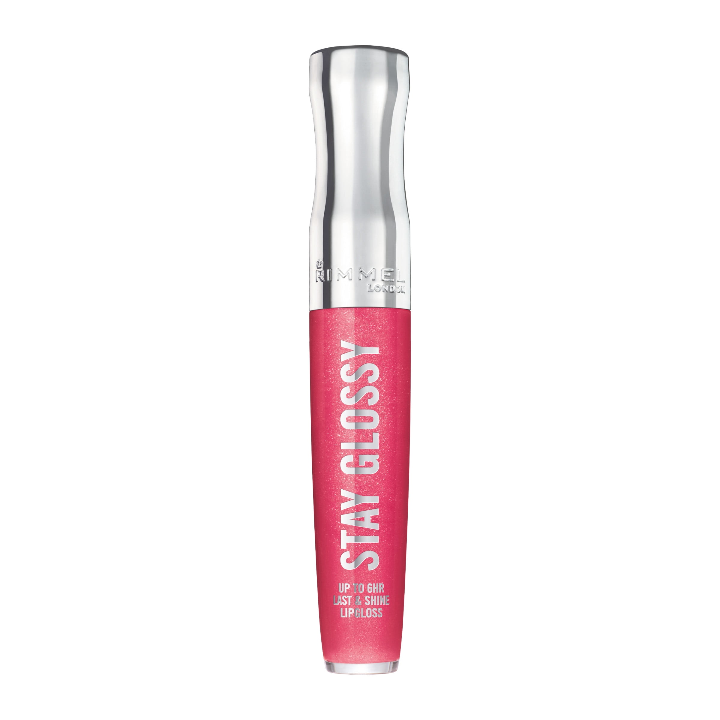 (2 pack) Rimmel Stay Glossy Lip Gloss, Reday to Flamingle, 0.18 oz