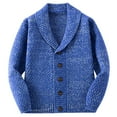 thumbnail image 1 of Styesk Jackets for Men Men's Sweater Winter New Thickened Cardigan Knitted Jacket, 1 of 7