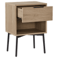 thumbnail image 3 of Bouclair Table d'Appoint Taupe avec Tiroir, 3 of 4