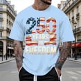 thumbnail image 2 of ibiyuan 250 Anniversary Usa Shirt Mens T Shirts Graphic Men's Shirts Crewneck Short Sleeve Tshirts 250 Years Basic Tees Men Tops, 2 of 4